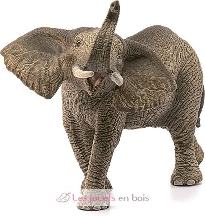 Figurina maschio dell'elefante africano SC-14762 Schleich 1