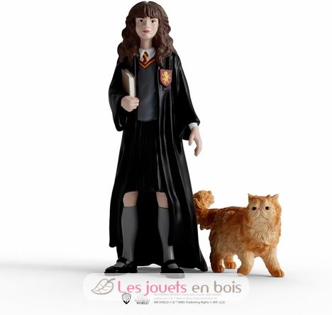 Statuetta di Hermione e Grattastinchi SC-42635 Schleich 4