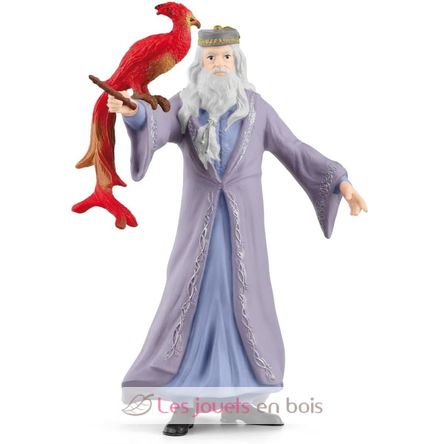 Statuetta di Silente e Fawkes SC-42637 Schleich 1