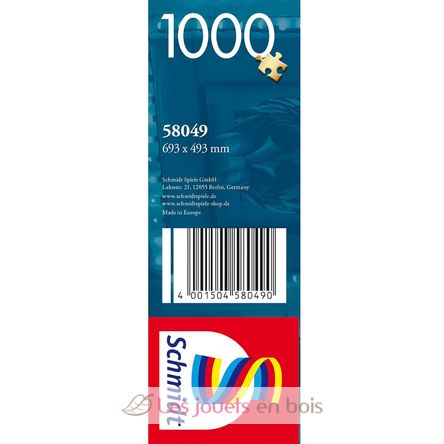 Puzzle Lilo e Stitch Aloha Christmas 1000 pezzi S-58049 Schmidt Spiele 3