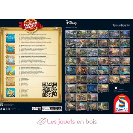 Puzzle Lilo e Stitch Aloha Christmas 1000 pezzi S-58049 Schmidt Spiele 4