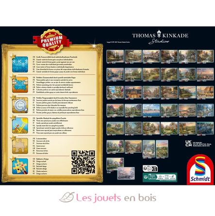 Puzzle Serata autunnale al lago 1000 pezzi S-58784 Schmidt Spiele 6