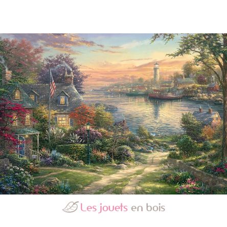 Puzzle Porto nel New England 1000 pezzi S-58785 Schmidt Spiele 2