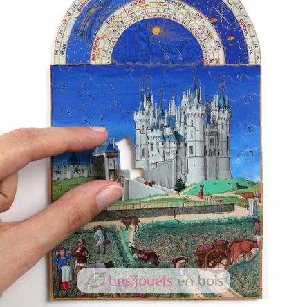 Settembre dei Frères de Limbourg A1366-80 Puzzle Michèle Wilson 3