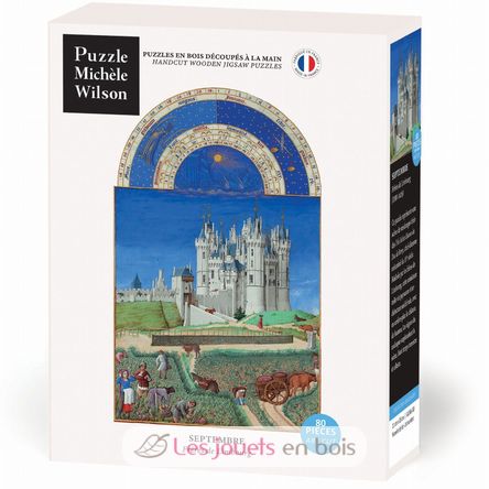 Settembre dei Frères de Limbourg A1366-80 Puzzle Michèle Wilson 1