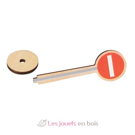 Set di 40 segnali stradali GK53761 Goki 4