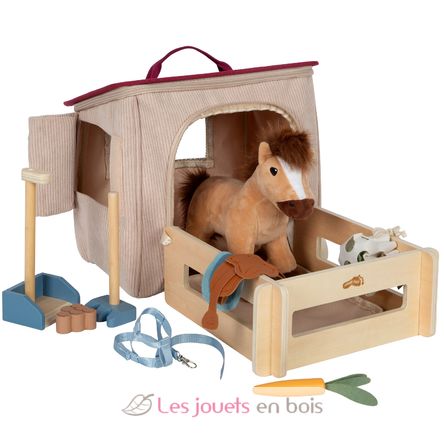 Cavallo con stalla e accessori LE12731 Small Foot company 1