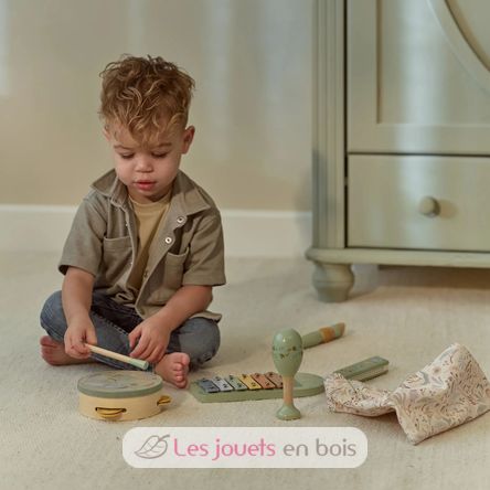 Set musicale verde Safari Friends LD7473 Little Dutch 7