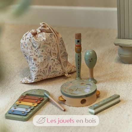 Set musicale verde Safari Friends LD7473 Little Dutch 8