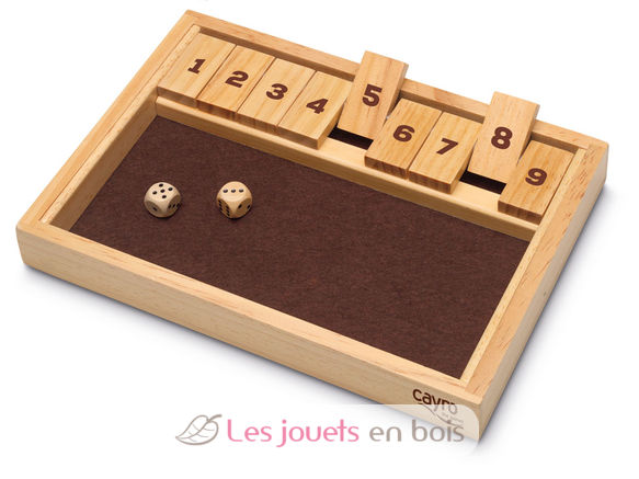 Shut the box - Gioco di dadi CA621 Cayro 1