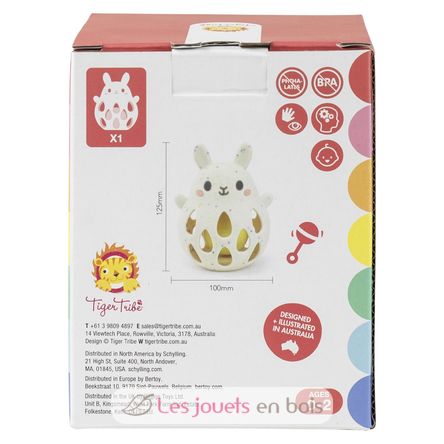 Sonaglio a forma di coniglietto in silicone TT1-1017 Tiger Tribe 5