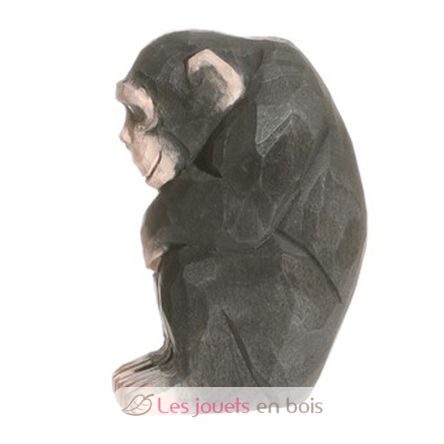 Figurina Scimpanzé in legno WU-40722 Wudimals 1