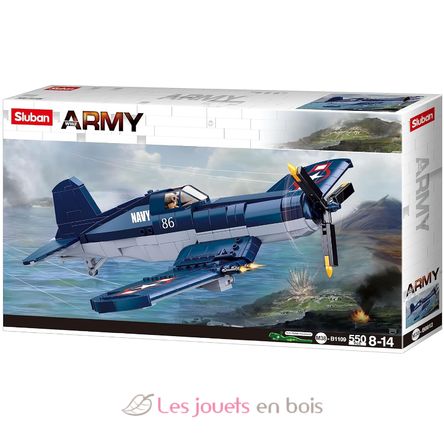 Army WWII - Aereo da caccia F4U SL-M38-B1109 Sluban 1