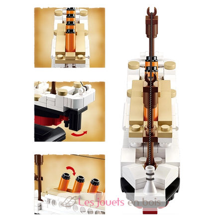 Model Bricks - Titanic S SL-M38-B0576 Sluban 3