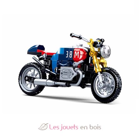 Model Bricks - Motocicletta Café Racer SL-M38-B0958 Sluban 3
