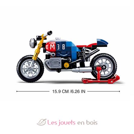 Model Bricks - Motocicletta Café Racer SL-M38-B0958 Sluban 5