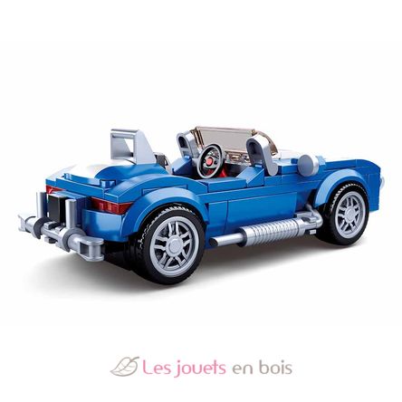 Model Bricks - Auto sportiva classica SL-M38-B0706A Sluban 3