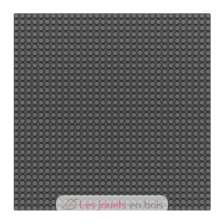 Base in mattoncini da costruzione - Grigio SL-M38-B0833D Sluban 2