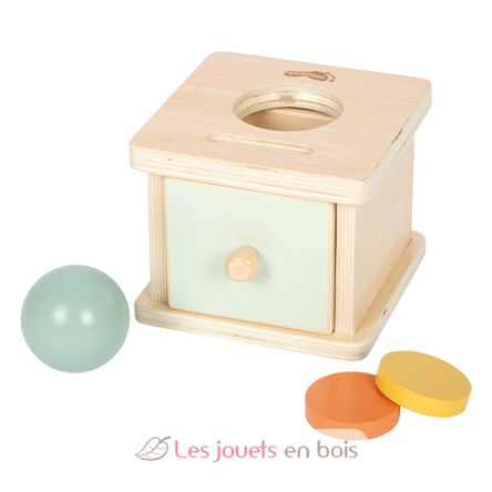 Scatola con pallina da incastrare Montessori LE12930 Small Foot company 1