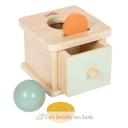 Scatola con pallina da incastrare Montessori LE12930 Small Foot company 2
