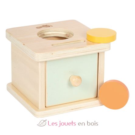 Scatola con pallina da incastrare Montessori LE12930 Small Foot company 4