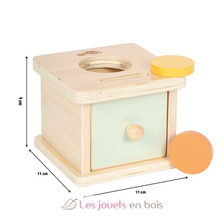 Scatola con pallina da incastrare Montessori LE12930 Small Foot company 7