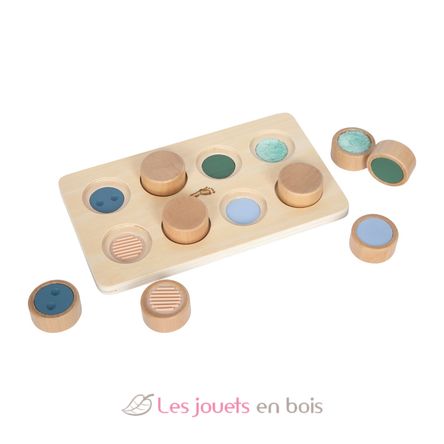 Memo tattile Montessori LE12931 Small Foot company 3