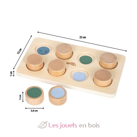 Memo tattile Montessori LE12931 Small Foot company 8