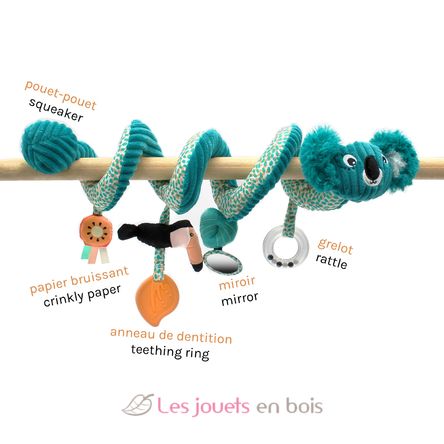 Spirale di attività Berlingos il koala DE36237 Les Déglingos 3