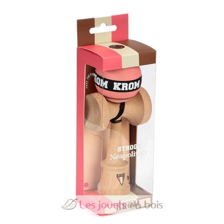 Krom Kendama Strogo Neapolitan Strawberry KROM-STR-STRAWB KROM Kendama 2