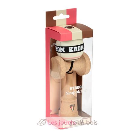 Krom Kendama Strogo Neapolitan Vanilla KROM-STR-VANILLA KROM Kendama 2