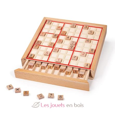 Sudoku in legno BJ084 Bigjigs Toys 1