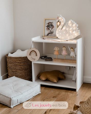 Luce notturna Swan White LL050-001 Little Lights 12