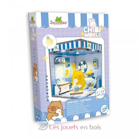 Mini scena da creare Chibi Box Capibara SYCREA094 Sycomore 1