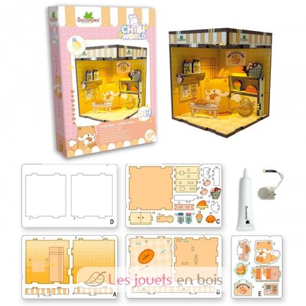 Mini scena da creare Chibi Box Cane SYCREA093 Sycomore 2