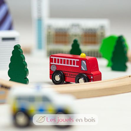 Set trenino Città di Londra BJ-T0099 Bigjigs Toys 2