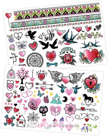 75 tatuaggi lavabili Colorés BUK-TA003 Buki France 3