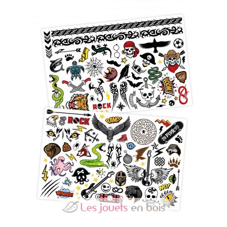 75 Tattoo lavabili Rock BUK-TA006 Buki France 2