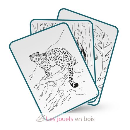 Tavoletta da disegno luminosa Animali KW-KIDYDRAW-PAD8-ANI Kidywolf 3