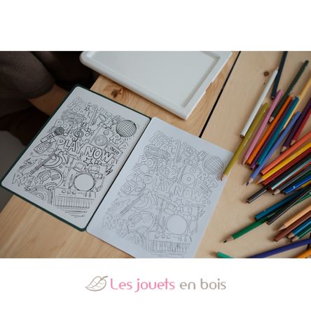 Tavoletta da disegno luminosa Méli-melo KW-K-DRAW-PAD-MELIMELO Kidywolf 8