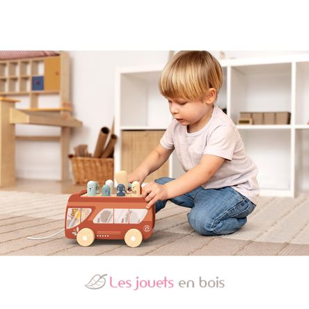 Autobus da tirare e martellare SM-SP1017 Speedy Monkey 3