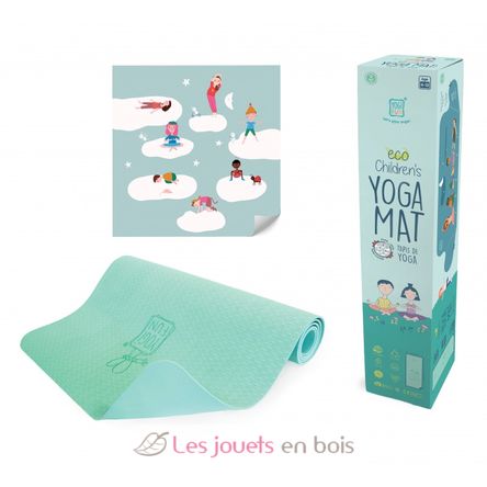 Tappetino yoga per bambini verde BUK-Y024 Buki France 2