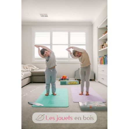 Tappetino yoga per bambini verde BUK-Y024 Buki France 3