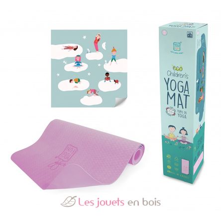 Tappetino yoga per bambini viola BUK-Y025 Buki France 2
