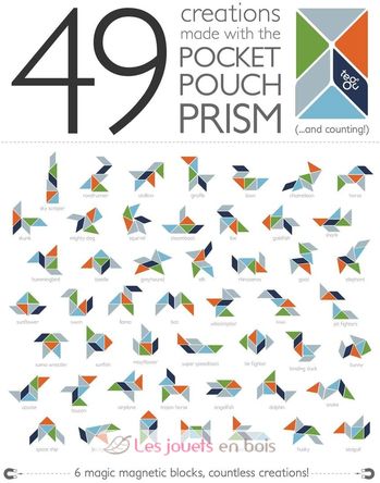 Prisma Pocket Pouch Naturale 6 pz. TG-P-11-044 Tegu 3