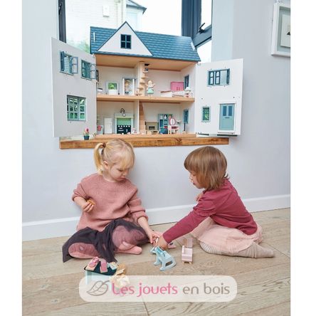 Casa delle bambole in legno Dovetail TL8125 Tender Leaf Toys 7