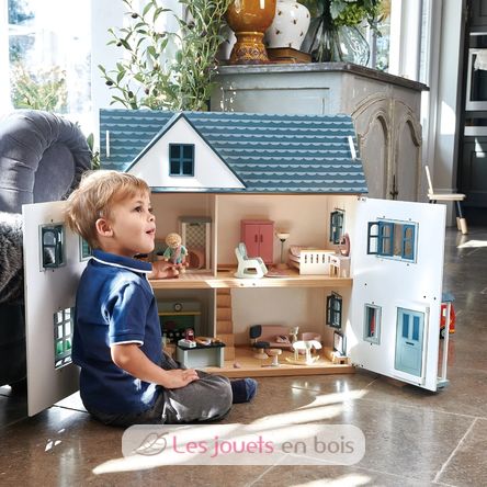 Casa delle bambole in legno Dovetail TL8125 Tender Leaf Toys 8