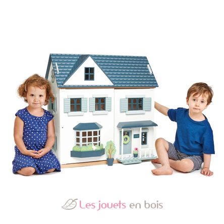 Casa delle bambole in legno Dovetail TL8125 Tender Leaf Toys 3