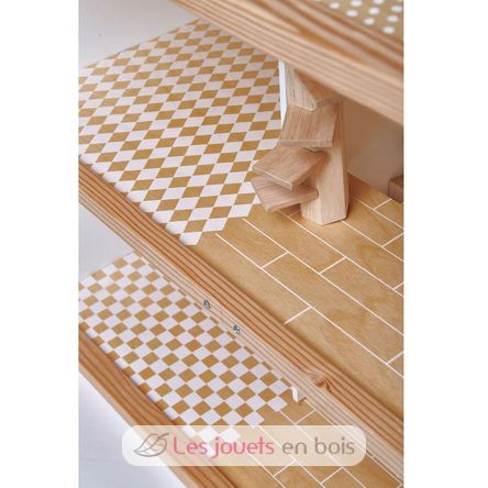 Casa delle bambole in legno Dovetail TL8125 Tender Leaf Toys 5