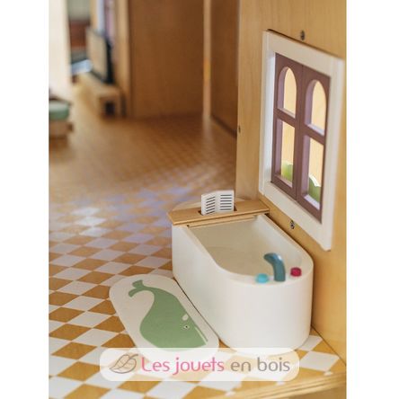Bagno per casa delle bambole TL8151 Tender Leaf Toys 4